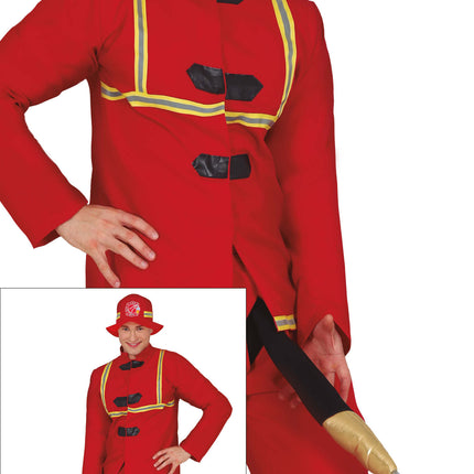Kostium strażaka 4 części