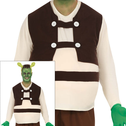 Kostium potwora z bagien dla mężczyzn