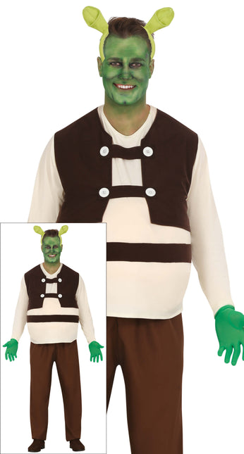Kostium potwora z bagien dla mężczyzn