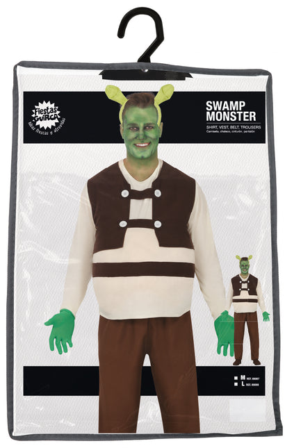 Kostium potwora z bagien dla mężczyzn