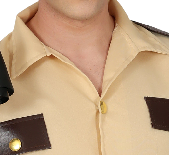 Kostium dżungli męski 3-częściowy