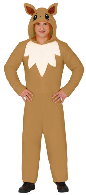 Fox Onesie Brown Beige