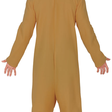 Fox Onesie Brown Beige
