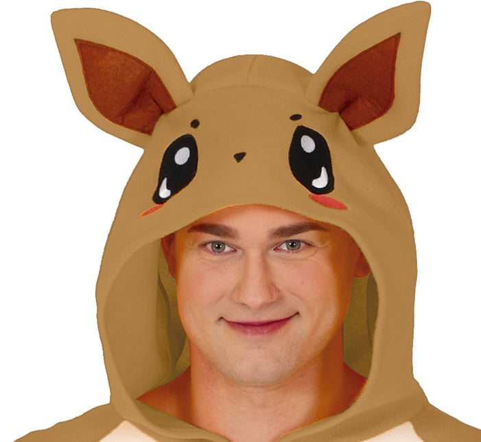 Fox Onesie Brown Beige