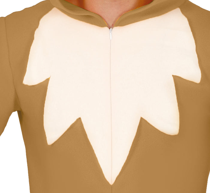Fox Onesie Brown Beige
