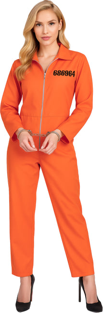 Pomarańczowy kombinezon damski Villain Suit