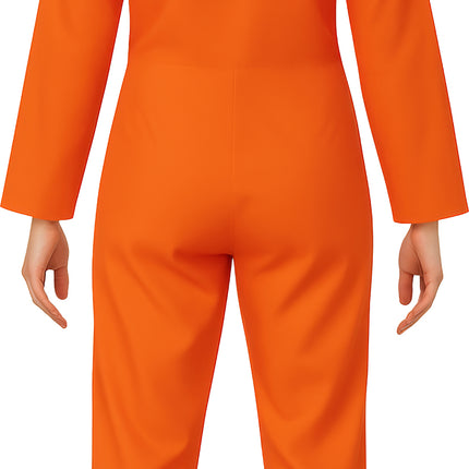 Pomarańczowy kombinezon damski Villain Suit
