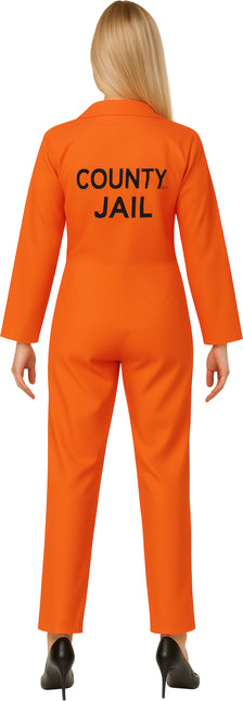 Pomarańczowy kombinezon damski Villain Suit