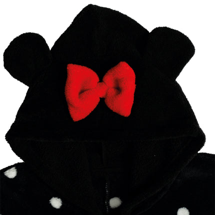 Bluza z Myszką Minnie Czarna Czerwona Dziewczynka