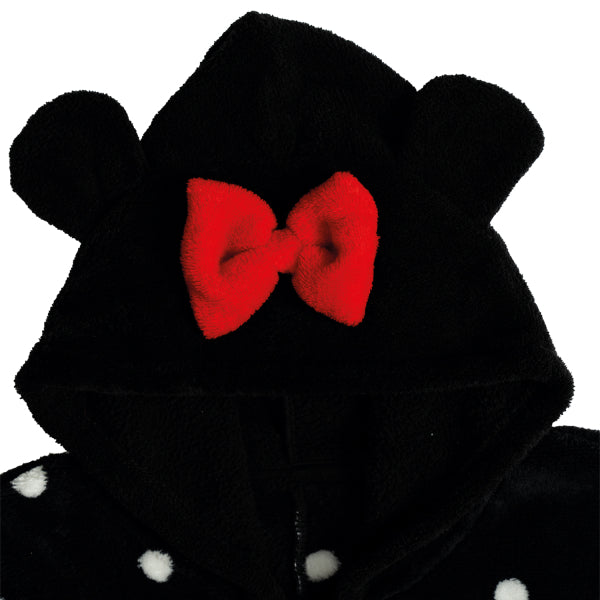 Bluza z Myszką Minnie Czarna Czerwona Dziewczynka