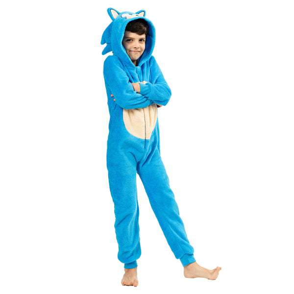 Sonic Onesie Blue White Child