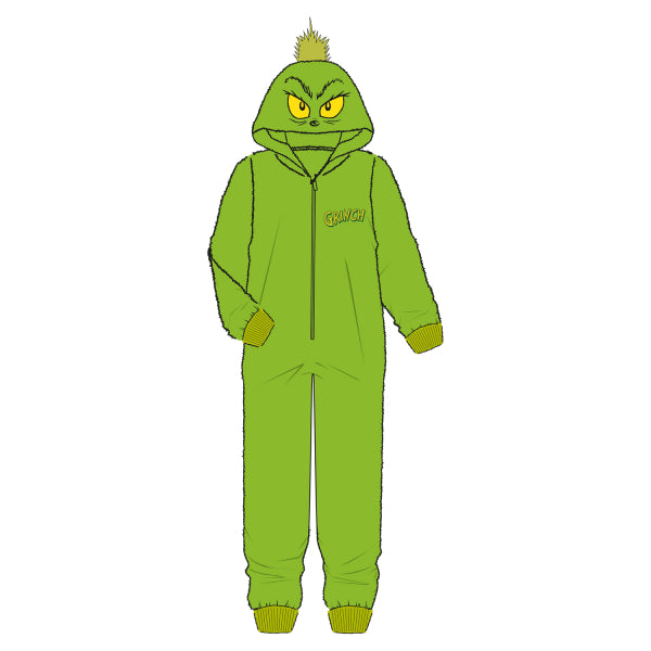 Grinch Onesie Green