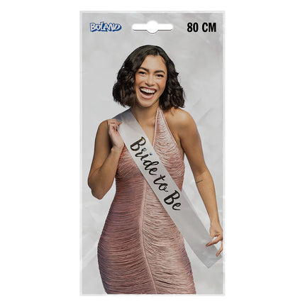 Szarfka „Bride to be”