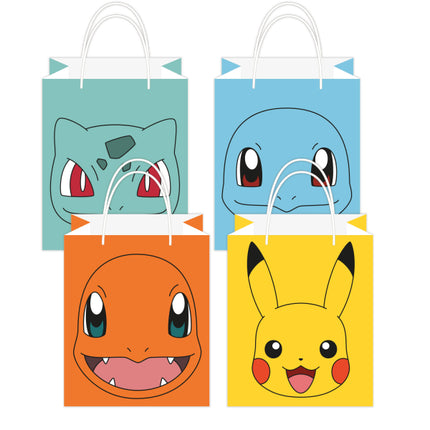 Torba prezentowa Pokemon Kolorowa 21cm 8szt