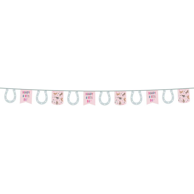 Girlanda konna Happy Birthday 6m