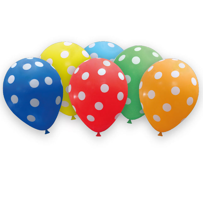 Balony Party Essentials Fsc "Dots" 6 szt.