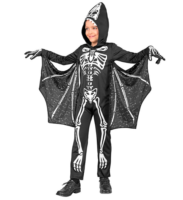 Kostium na Halloween Czarny Biały Nietoperz dla dziecka