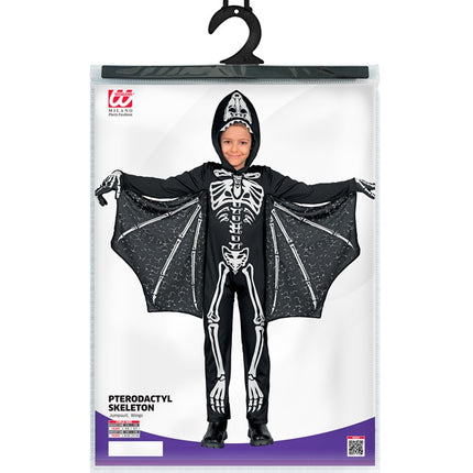 Kostium na Halloween Czarny Biały Nietoperz dla dziecka