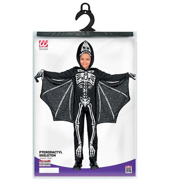 Kostium na Halloween Czarny Biały Nietoperz dla dziecka