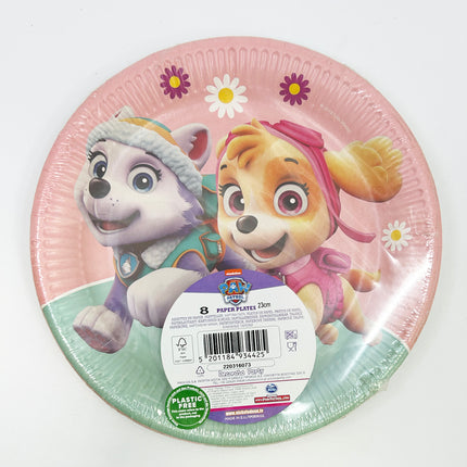 Kolorowe talerze Paw Patrol 23 cm 8 szt