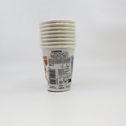 Kubki Minionki 200ml 8szt