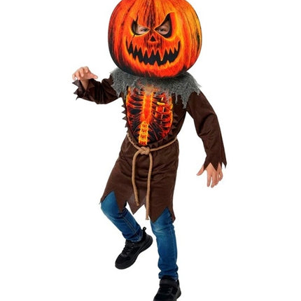 Kostium na Halloween dla dzieci – straszna dynia