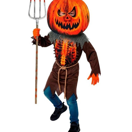 Kostium na Halloween dla dzieci – straszna dynia