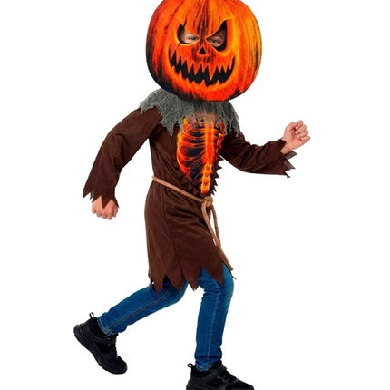 Kostium na Halloween dla dzieci – straszna dynia