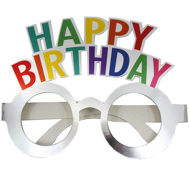 Kolorowe kieliszki urodzinowe 4 szt