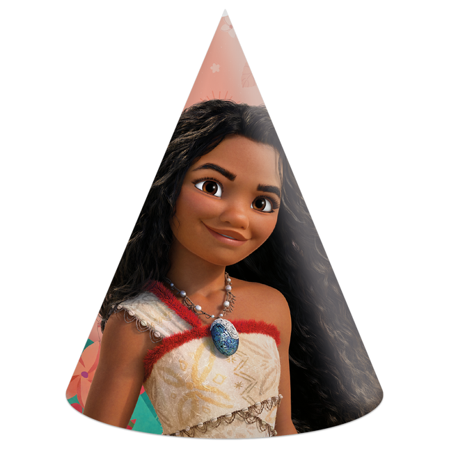 Czapki imprezowe Moana 6 szt