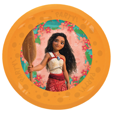 Moana Ii Sailing Spirit Party Talerzyki wielokrotnego użytku 21Cm 4St
