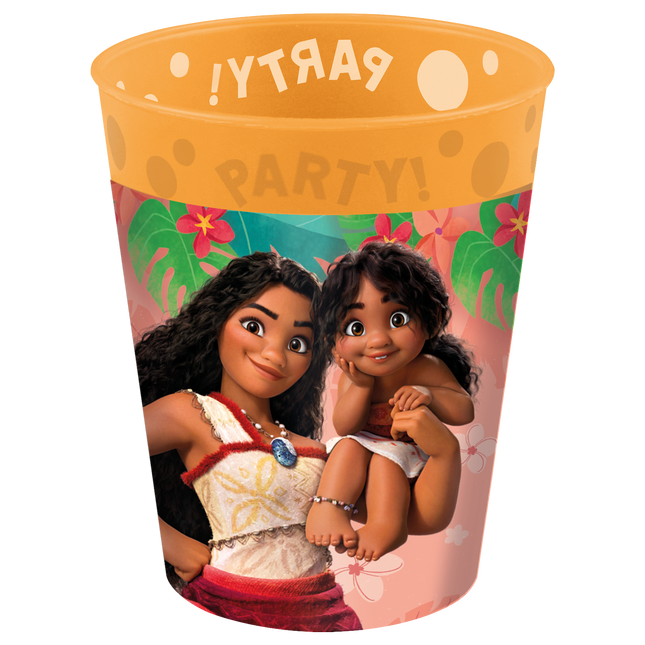 Moana Ii Sailing Spirit Party Kubki wielokrotnego użytku 250 ml 4 szt.