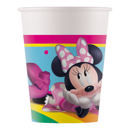 Kubki Myszka Minnie 200ml 8szt
