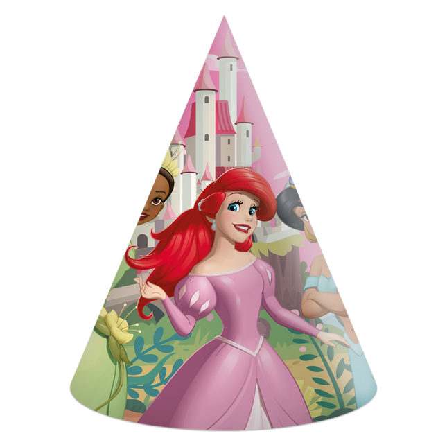 Disney Księżniczki Czapki imprezowe 6szt