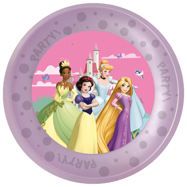 Disney Princesses Talerze 21cm 4szt