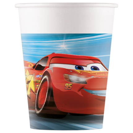 Kubek Cars Paper 200ml 8szt