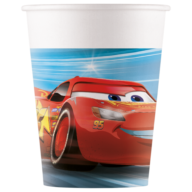 Kubek Cars Paper 200ml 8szt