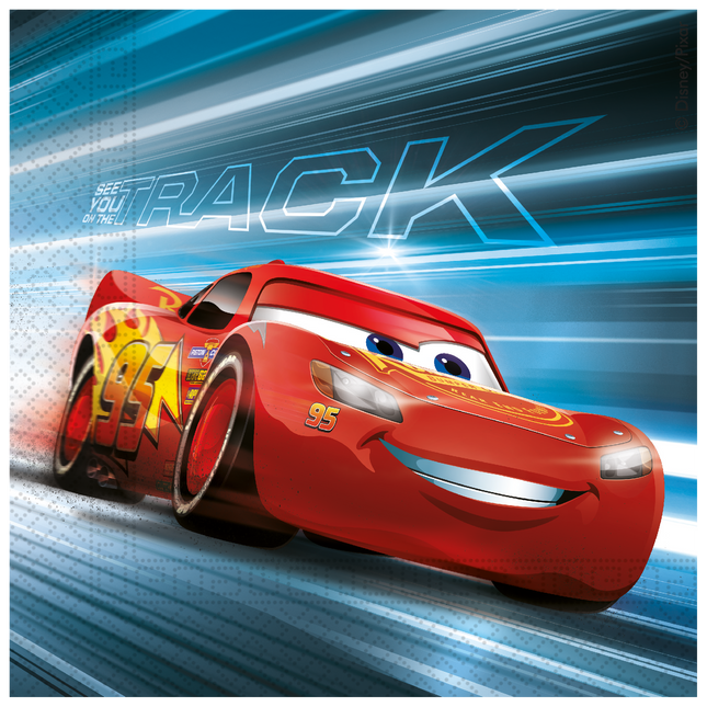 Serwetki Cars 33cm 20szt