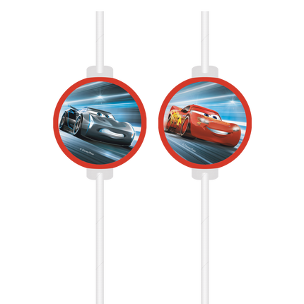 Słomki Cars 4szt