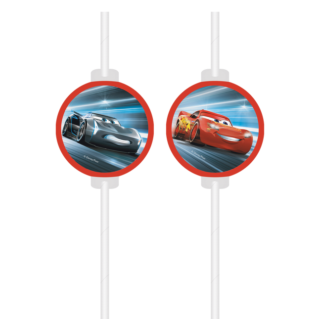 Słomki Cars 4szt