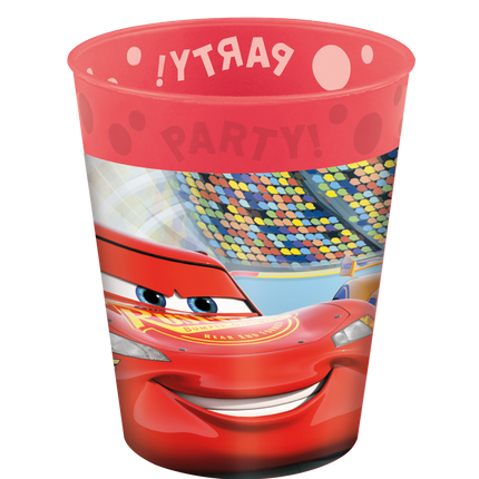 Cars Cup Red 250ml 4szt