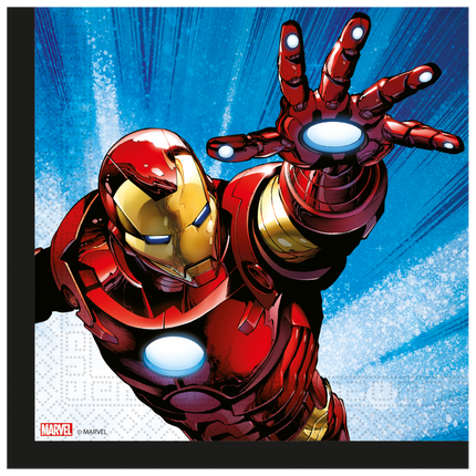 Serwetki Avengers 33cm 20szt