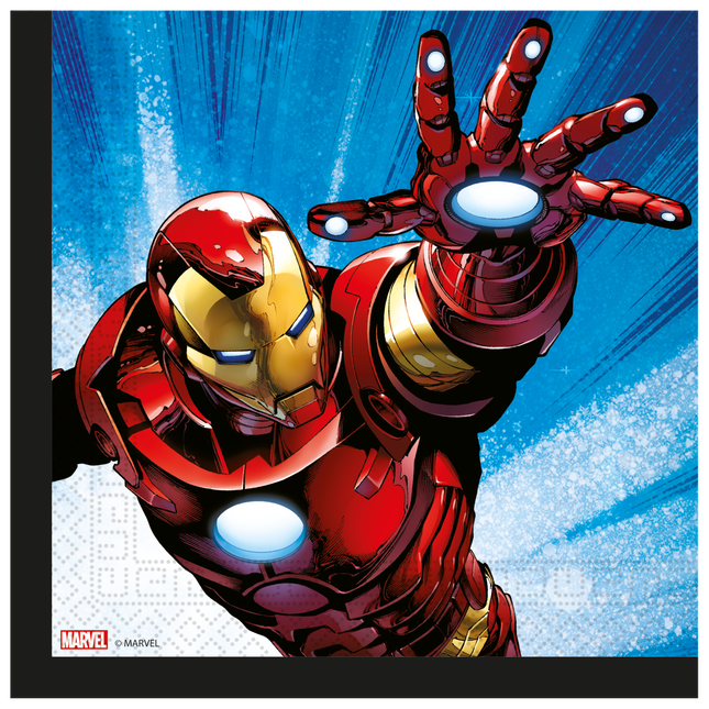 Serwetki Avengers 33cm 20szt