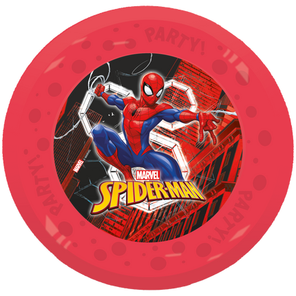 Talerze Spiderman 21cm 4szt