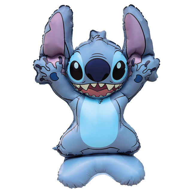 Balon helowy Stitch niebieski pusty 1,03 m