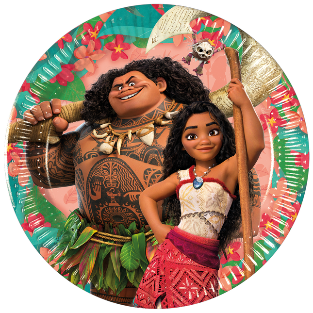 Moana Ii Sailing Spirit Fsc Paper Plates Next Generation Medium 20Cm 8St