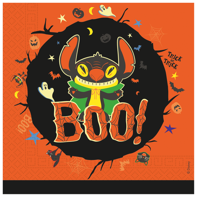 Serwetki Halloween 2-warstwowe 33cm 20szt