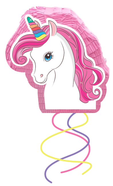 Jednorożec Rainbow Colors Fsc 3D Pinata Unicorn 1St