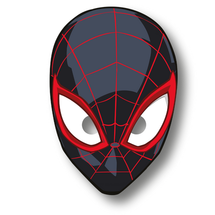 Maska Spiderman World Of Webs 6 szt