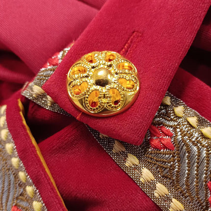 Kompletny garnitur Sinterklaas Velvet 4 części